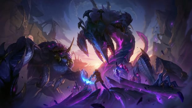 Ezreal versus Baron LoL season 14
